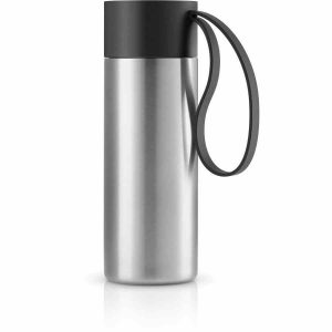 Caneca térmica Eva Solo To Go, preta - Mantenha a sua bebida quente por mais tempo com esta elegante caneca térmica. Ideal para viagens e uso diário.