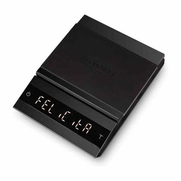 Balança de café por gotejamento paralelo Felicita - Precisão para um café perfeito. Ideal para entusiastas de café. Compre já!