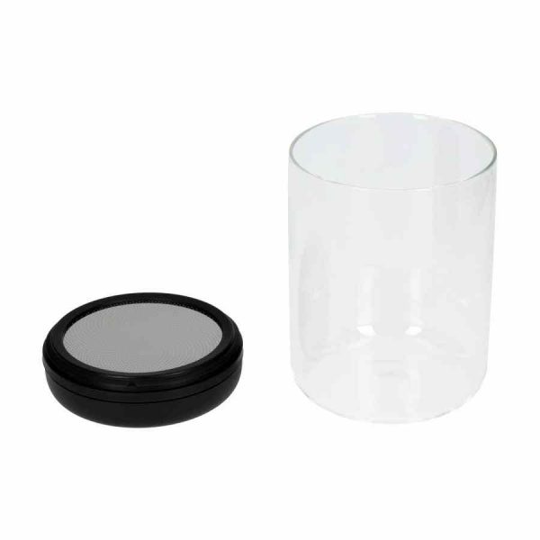 Fellow Atmos Vacuum Canister para grãos de café em vidro - Mantenha a frescura do seu café por mais tempo com este recipiente hermético de vácuo. Ideal para amantes de café exigentes.
