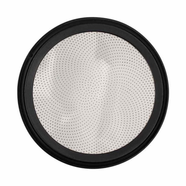 Recipiente a vácuo Fellow Atmos para café em grão, em aço preto fosco - Mantenha a frescura e sabor do seu café por mais tempo. Compre online!