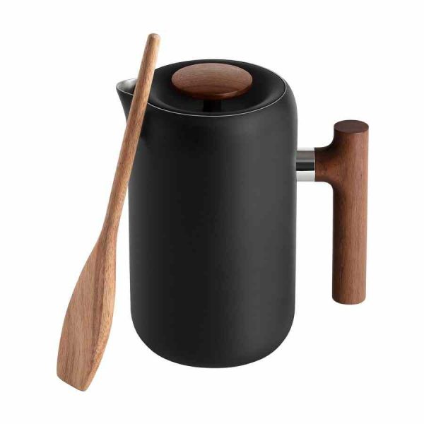 Cafeteira French Press Fellow Clara, em Nogueira - Desfrute de café aromático feito em casa. Ideal para amantes de café exigentes. Compre agora!