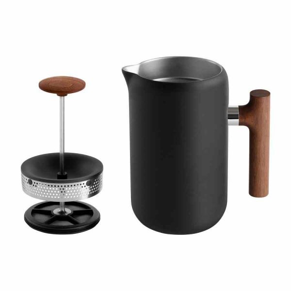 Cafeteira French Press Fellow Clara, Nogueira | Elegância e qualidade para preparar café | Compre online.