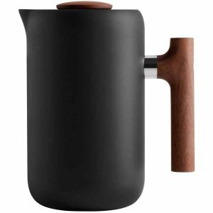 Cafeteira French Press Fellow Clara, em Nogueira - Design elegante e qualidade superior para um café perfeito. Compre online!