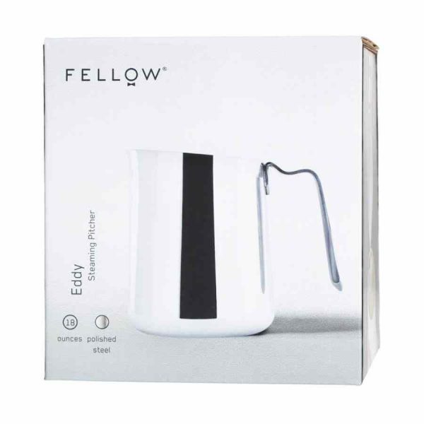 Jarra para vaporização Fellow Eddy Milk 530 ml, grafite - Design elegante para espumar leite, aprimore suas bebidas favoritas!