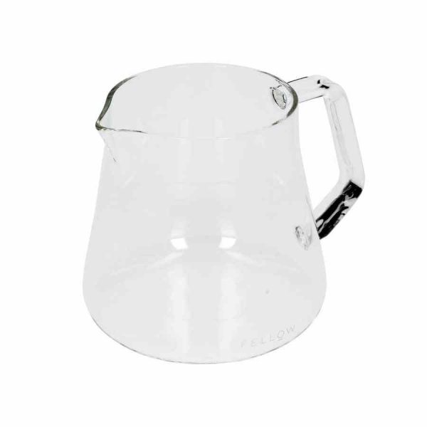 Jarra de vidro pequena Fellow Mighty 500 ml para um toque elegante à tua mesa. Ideal para servir sumos frescos e bebidas. Qualidade superior.