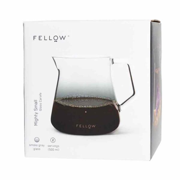 Jarra de vidro pequena Fellow Mighty 500 ml, design elegante para bebidas refrescantes. Perfeita para casa ou escritório. Compre agora!