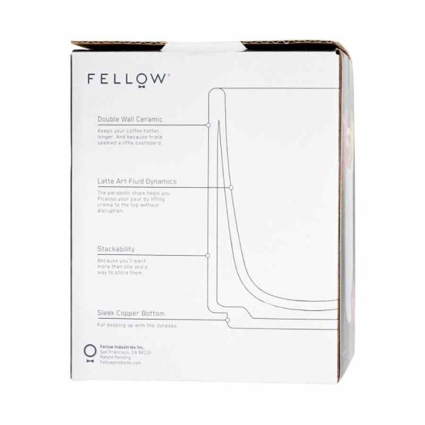 Copos Fellow Monty Milk Art 325 ml (11 onças) para desfrutar de deliciosas bebidas com estilo e elegância. Compre online agora!