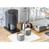 Moedor de café Opus com rebarbas cônicas, ideal para moagem precisa. Companheiro perfeito para apreciadores de café exigentes.