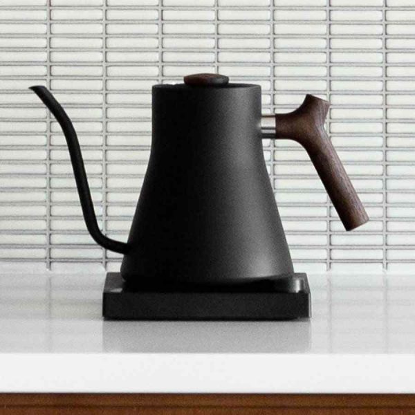 Conjunto de cabos em madeira Fellow Stagg para um café perfeito - acessório de alta qualidade para baristas e amantes de café. Ideal para presentear.
