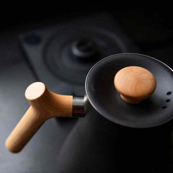 Conjunto premium de cabos de madeira Fellow Stagg, ideal para cafeteira. Adicione estilo à sua cozinha com este kit de qualidade superior.