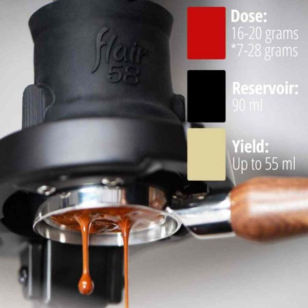 Máquina de café expresso manual Flair 58 Plus - Desfrute do café perfeito com esta máquina de alta qualidade. Compre já!