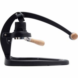 Máquina de café expresso manual Flair 58x, design elegante e alta qualidade para café perfeito em casa. Ideal para entusiastas!