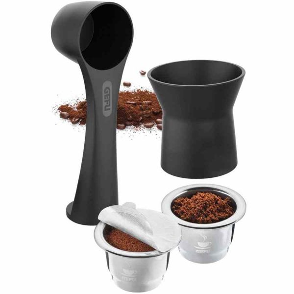 Cápsulas de café Gefu Conscio para Nespresso, alta qualidade, compatíveis, aroma intenso, para comprar online.