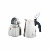 Pote Moka de aço inoxidável Gefu Emilio para um café perfeito todas as manhãs. Compre online e disfrute da qualidade premium.