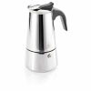 Pote Moka de aço inoxidável Gefu Emilio para café fresco e aromático. Adquira já este elegante utensílio de cozinha.