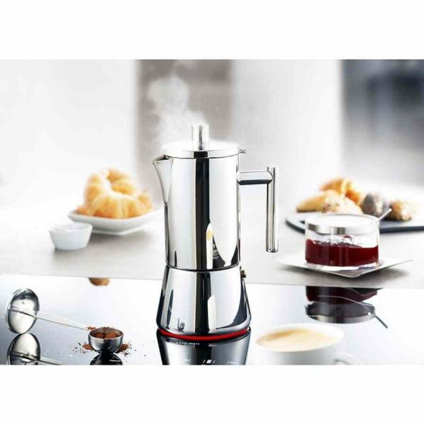Pote Gefu Nando Moka de Alta Qualidade com Peneira de Redução - Perfeito para Café Fresco!