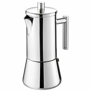 Pote Gefu Nando Moka de alta qualidade, com peneira de redução - Prepare café delicioso em casa! Ideal para verdadeiros apreciadores de café.