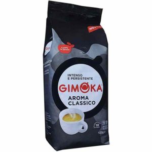 Delicie-se com o aroma clássico do café em grãos Gimoka 1 kg - Qualidade suprema para os amantes de café exigentes. Compre online já!