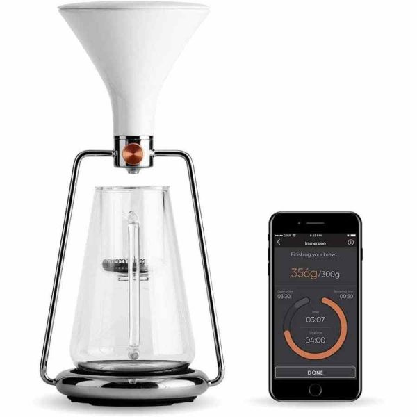 Cafeteira inteligente Goat Story GINA - Desfrute do café perfeito em casa com esta máquina moderna e elegante. Compre já e surpreenda-se!