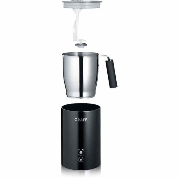 Espumante de leite Graef MS 701/702 - Eletrodoméstico premium para preparação de espuma de leite. Ideal para cafés especiais em casa. Compre online!