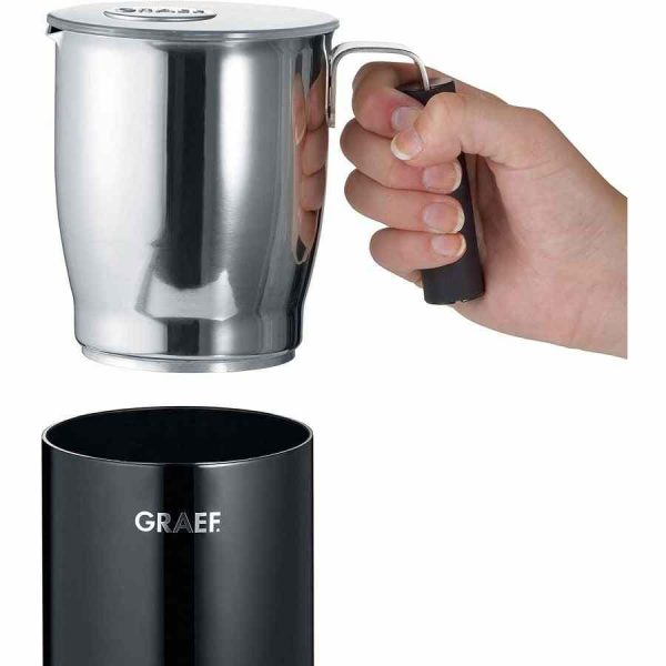 Espumante de leite Graef MS 701/702 - Aprecie a excelência cremosa deste produto premium para preparar deliciosas bebidas em casa.