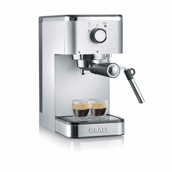 Máquina de café expresso Graef Salita + moedor de café CM201 - Desfrute do melhor café feito em casa com esta combinação premium. Compre agora!