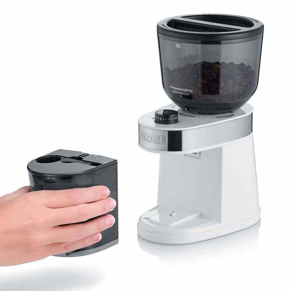 Conjunto de café expresso Graef Salita com moedor de café CM201 - Qualidade premium para os amantes do café. Compre online!