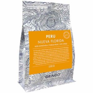 Café em Grãos Orgânico de Alta Qualidade Gringo Nordic Peru Nueva Florida 250g - Compre Online!