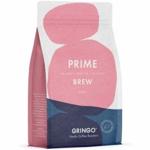 Gringo Nordic Prime Brew EKO 500 g de café em grãos - Aroma intenso e sabor rico para os amantes do café. Compre online agora!