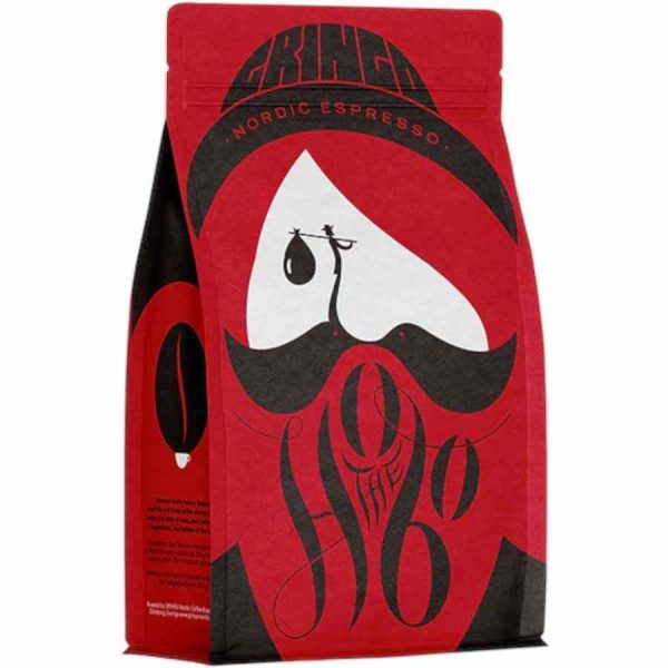 Gringo Nordic The Hobo Espresso 500 g - Café em grãos premium para os amantes de café exigentes. Compre online agora!