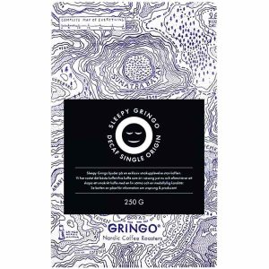 Café em Grãos Descafeinado Gringo Nordic The Sleepy Gringo 250g - Aroma suave e delicioso para desfrutar a qualquer hora do dia. Compre agora!
