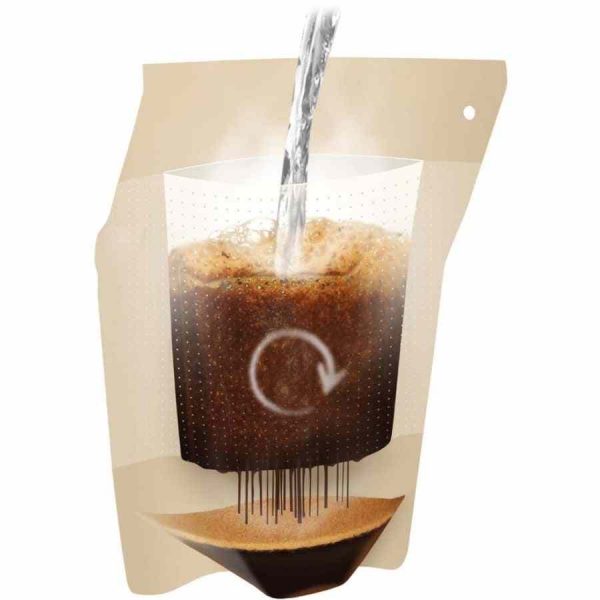 Cafeteira Grower's Cup Brasil - embalagem com 8 doses de café de alta qualidade. Prático e saboroso. Ideal para os amantes do café.