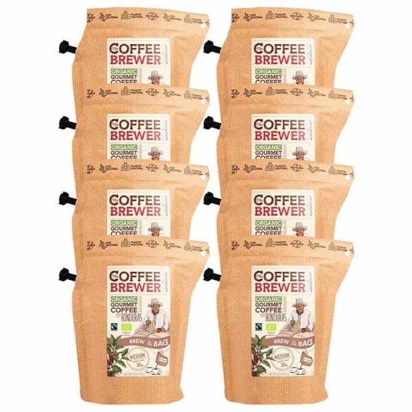 Cafeteira Grower's Cup Honduras FTO, caixa com 8 unidades, para saborear um café de qualidade premium em casa. Aproveite!
