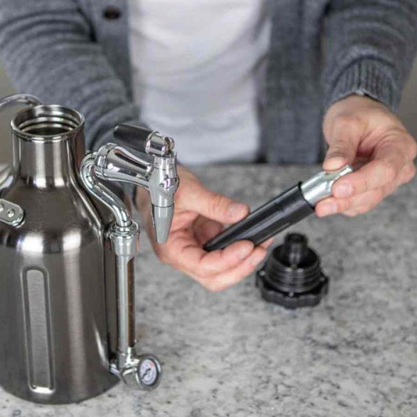 Recarga de cartuchos GrowlerWerks uKeg N2O 16 g - conjunto de 5, acessório premium para suas bebidas favoritas. Compre online agora!