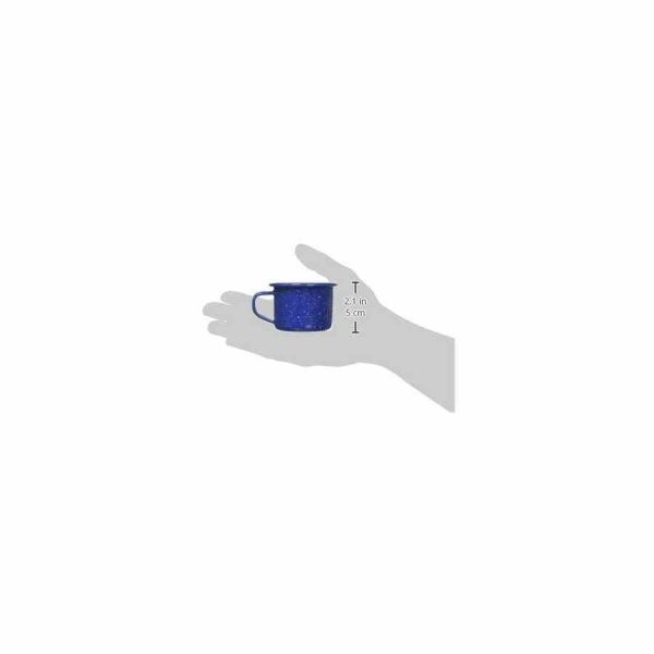 Copos de esmalte GSI ao ar livre 4 fl. oz para aventuras ao ar livre. Leves e duráveis, ideais para camping e passeios. Aproveite!