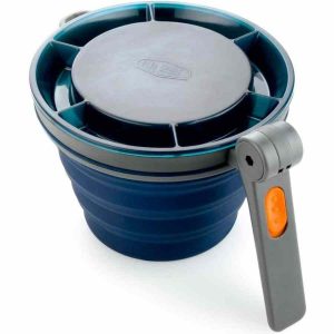 Caneca de alta qualidade Fairshare dobrável GSI Outdoors 680 ml para os amantes de aventuras ao ar livre. Compacta e prática.