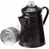 Percolador de esmalte GSI Outdoors 8 xícaras para café fresco e aromático em acampamentos e ao ar livre, durável e de qualidade premium.