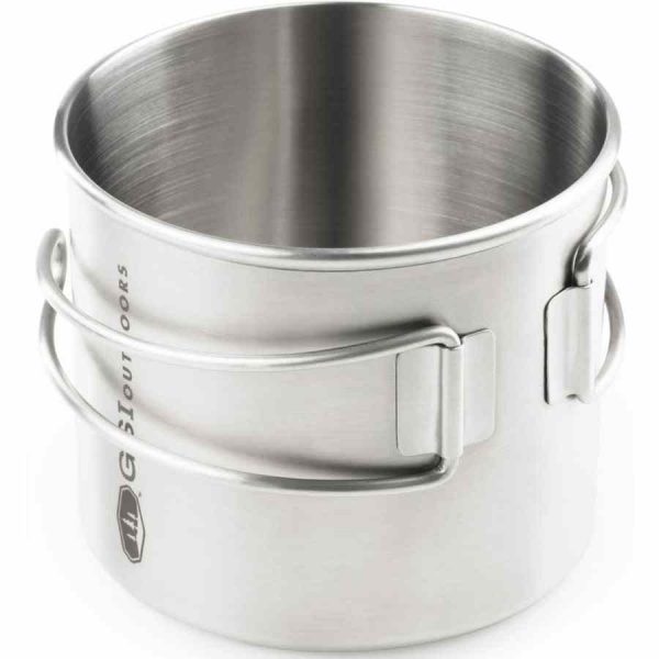 Copo de garrafa em aço inoxidável GSI Outdoors Glacier, resistente e elegante para aventuras ao ar livre. Compre online agora!