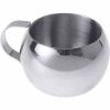 Xícara de café expresso de aço inoxidável de parede dupla GSI Outdoors Glacier - Resistente e elegante para apreciar o seu café favorito.