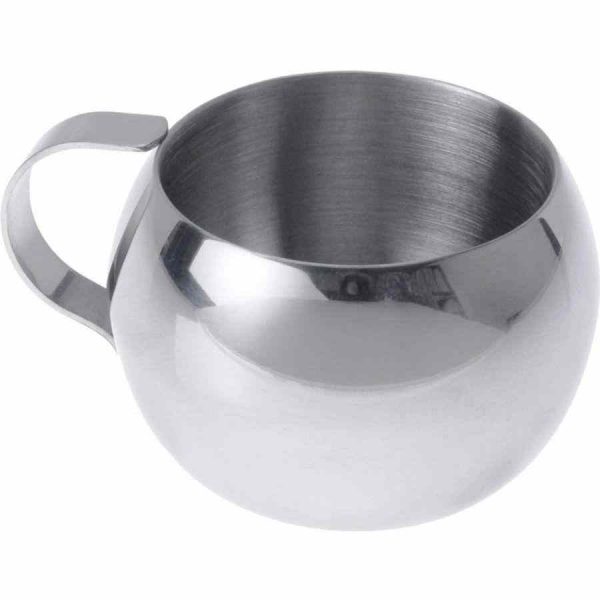 Xícara de café expresso de aço inoxidável de parede dupla GSI Outdoors Glacier - Resistente e elegante para apreciar o seu café favorito.