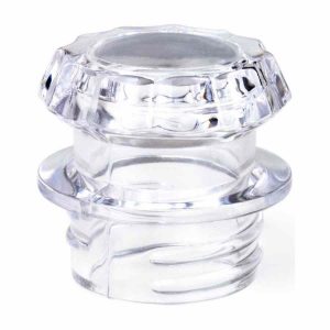 Tampo de vidro GSI Outdoors PercView - Admire a natureza com este acessório durável para aventuras ao ar livre. Compatível com cafeteiras GSI.