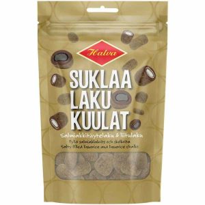 Bombons de Alcaçuz de Chocolate Halva - Delícias Salgadas e Doces em uma Combinação Deliciosa! 130g