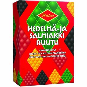 Geleias de frutas e diamantes salgados Halva, caixa 240 g - Delicie-se com essa mistura gourmet de sabores doces e salgados. Ideal para presentear!