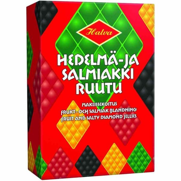 Geleias de frutas e diamantes salgados Halva, caixa 240 g - Delicie-se com essa mistura gourmet de sabores doces e salgados. Ideal para presentear!