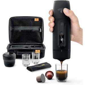 Conjunto Handpresso Auto Capsule para café expresso - Qualidade premium para saborear em casa ou em viagem. Imperdível!