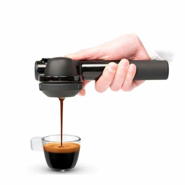 Máquina de café expresso manual de alta qualidade para cápsulas E.S.E e café moído - Desfrute do autêntico sabor do café em casa!