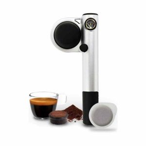 Máquina de café expresso manual premium para cápsulas E.S.E e café moído - Prepare seu café perfeito em casa com a Handpresso!