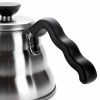 Chaleira Hario Buono em Aço Inoxidável 1 l (0,6 l) - Design elegante, durabilidade superior, perfeita para o seu café de qualidade. Compre já!
