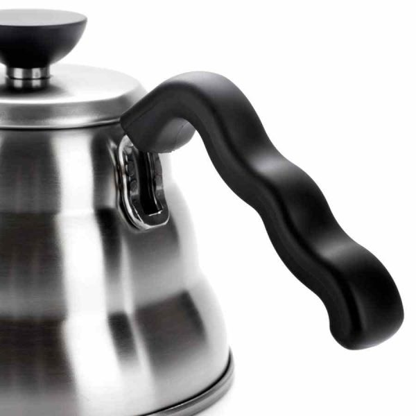 Chaleira Hario Buono em Aço Inoxidável 1 l (0,6 l) - Design elegante, durabilidade superior, perfeita para o seu café de qualidade. Compre já!