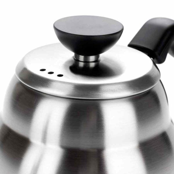 Chaleira Hario Buono em Aço Inoxidável 1 litro - Design elegante para um café perfeito. Compre agora esta chaleira premium!